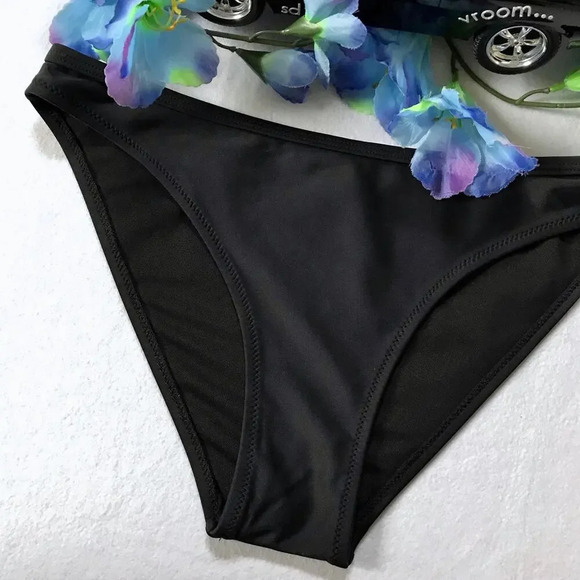 Anemone NWT Black Swim Bottom Women L - Picture 3 of 6